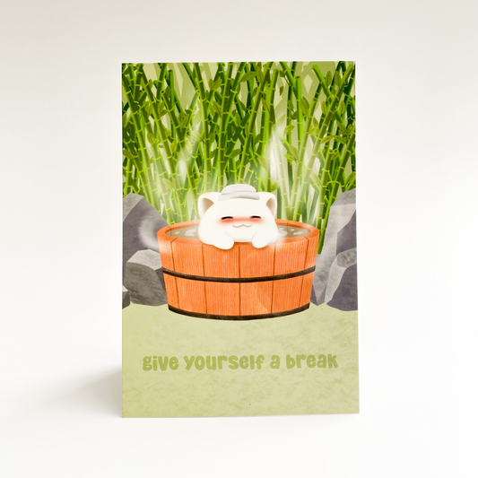 give yourself a break print